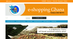 Desktop Screenshot of eshoppingghana.com